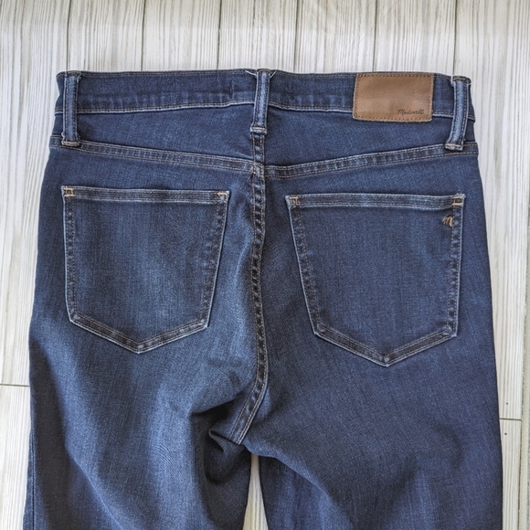 Madewell 9in High Rise Skinny Jeans in Larkspur Wash Tencel Edition Size 28 - Picture 9 of 11